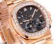 GR Factory Patek Philippe Nautilus Moon Phase Watch Rose Gold Square Diamonds (3)_th.jpg